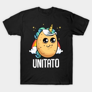 Unitato - Cute Kawaii Unicorn Magical Potato T-Shirt